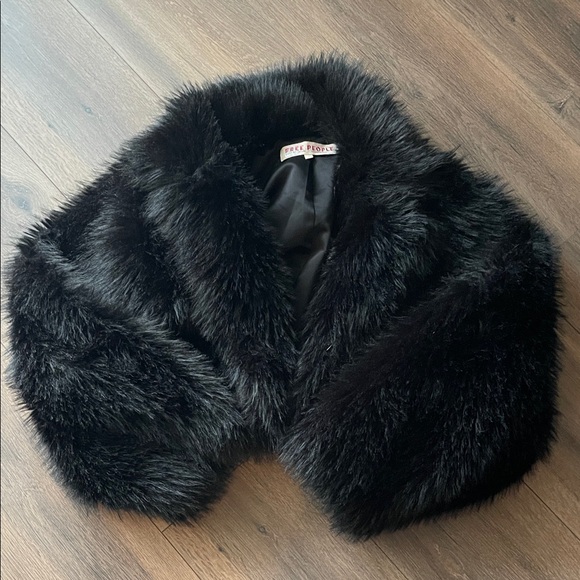 Free People Paris Faux Fur Jacket - Picture 2 of 5